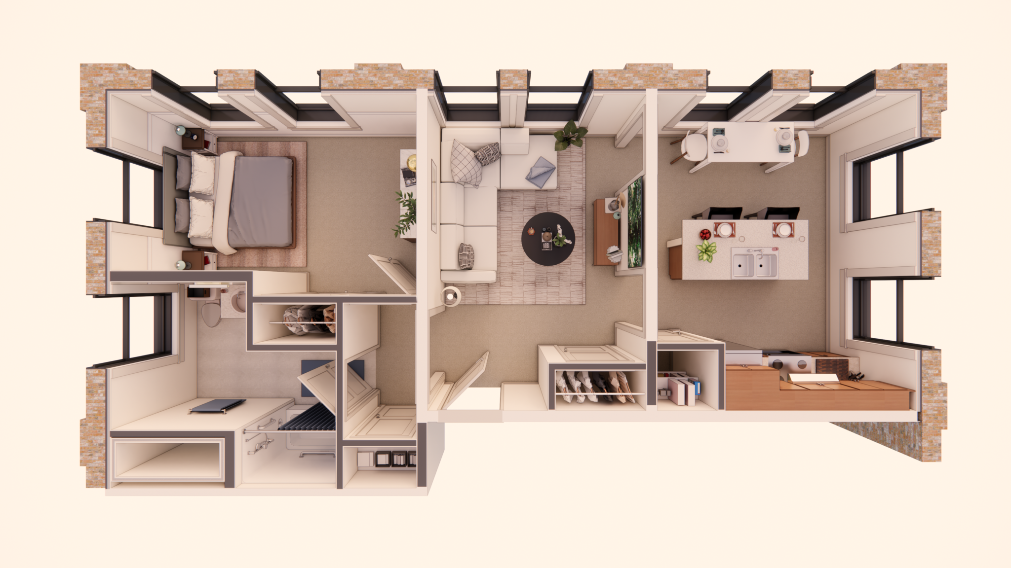 Annex – Unit 1C floor plan